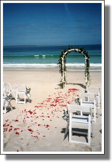south coast beach weddings